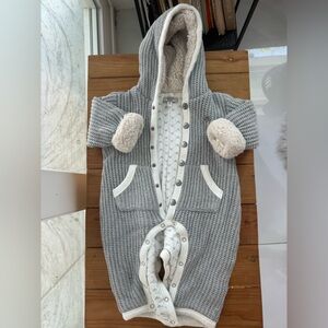 Armani Baby Snow Winter onesie Suit 6 months